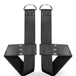 LOVE AND VIBES Paire Serre-poignets Bondage Similicuir