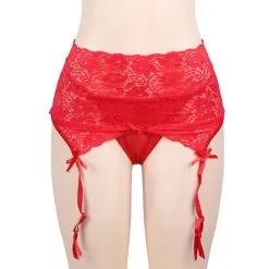 LOVE AND VIBES Panty Porte-jarretelles Fleuri -Sextoys boutique panty porte jarretelles fleuri 10