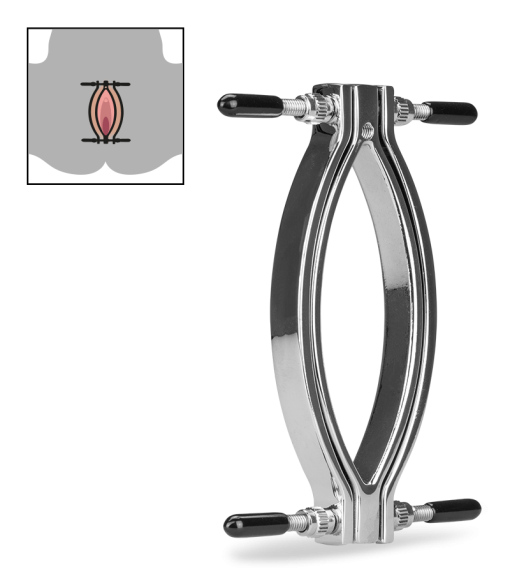 LOVE AND VIBES Pince à Vagin En Acier Inoxydable -Sextoys boutique pince a vagin en acier inoxydable 3