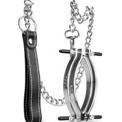 LOVE AND VIBES Pince à Vagin En Acier Inoxydable + Laisse 9 LOVE AND VIBES Pince à Vagin En Acier Inoxydable + Laisse -Sextoys boutique pince a vagin en acier inoxydable laisse 5