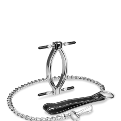 LOVE AND VIBES Pince à Vagin En Acier Inoxydable + Laisse 11 LOVE AND VIBES Pince à Vagin En Acier Inoxydable + Laisse -Sextoys boutique pince a vagin en acier inoxydable laisse 7