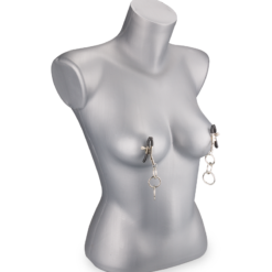 LOVE AND VIBES Pinces à Seins 3 Anneaux Métal