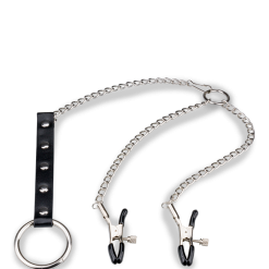 LOVE AND VIBES Pinces à Seins + Cockring Métal -Sextoys boutique pinces a seins cockring metal 6
