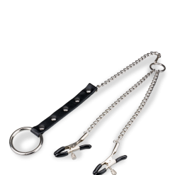 LOVE AND VIBES Pinces à Seins + Cockring Métal -Sextoys boutique pinces a seins cockring metal 7