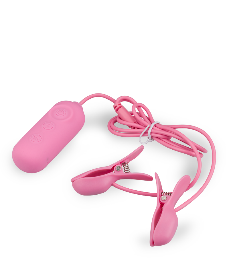 LOVE AND VIBES Pinces à Seins électrostimulation Et Vibrations 2 LOVE AND VIBES Pinces à Seins électrostimulation Et Vibrations – Image 2