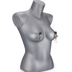 LOVE AND VIBES Pinces à Tétons Avec Anneaux Cliper