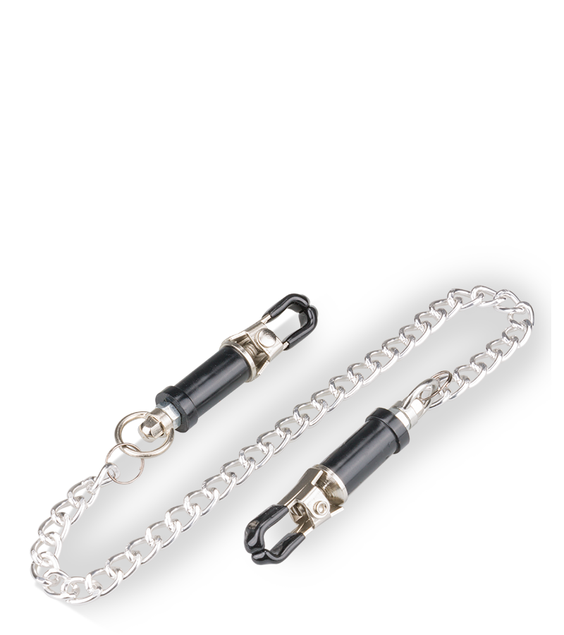 LOVE AND VIBES Pinces à Tétons Avec Poids Et Chaîne 4 LOVE AND VIBES Pinces à Tétons Avec Poids Et Chaîne – Image 4