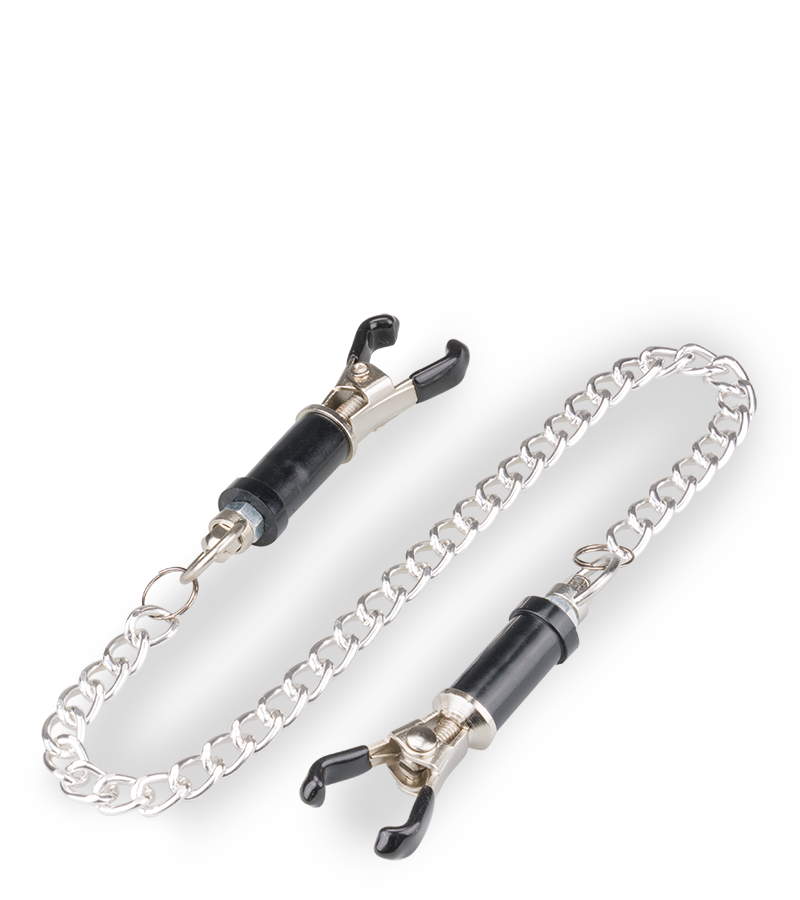 LOVE AND VIBES Pinces à Tétons Avec Poids Et Chaîne 5 LOVE AND VIBES Pinces à Tétons Avec Poids Et Chaîne – Image 5