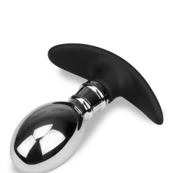 LOVE AND VIBES Plug Anal Acier Et Silicone Smash -Sextoys boutique plug anal acier et silicone smash 12