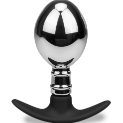 LOVE AND VIBES Plug Anal Acier Et Silicone Smash -Sextoys boutique plug anal acier et silicone smash 13