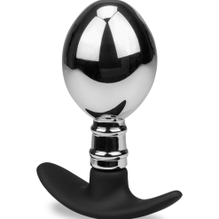 LOVE AND VIBES Plug Anal Acier Et Silicone Smash -Sextoys boutique plug anal acier et silicone smash 14