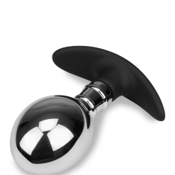 LOVE AND VIBES Plug Anal Acier Et Silicone Smash -Sextoys boutique plug anal acier et silicone smash 17