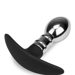 LOVE AND VIBES Plug Anal Acier Et Silicone Smash -Sextoys boutique plug anal acier et silicone smash 6