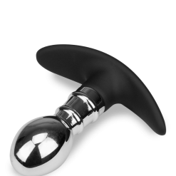 LOVE AND VIBES Plug Anal Acier Et Silicone Smash -Sextoys boutique plug anal acier et silicone smash 7
