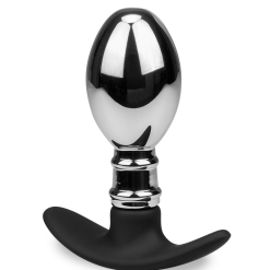 LOVE AND VIBES Plug Anal Acier Et Silicone Smash -Sextoys boutique plug anal acier et silicone smash 9