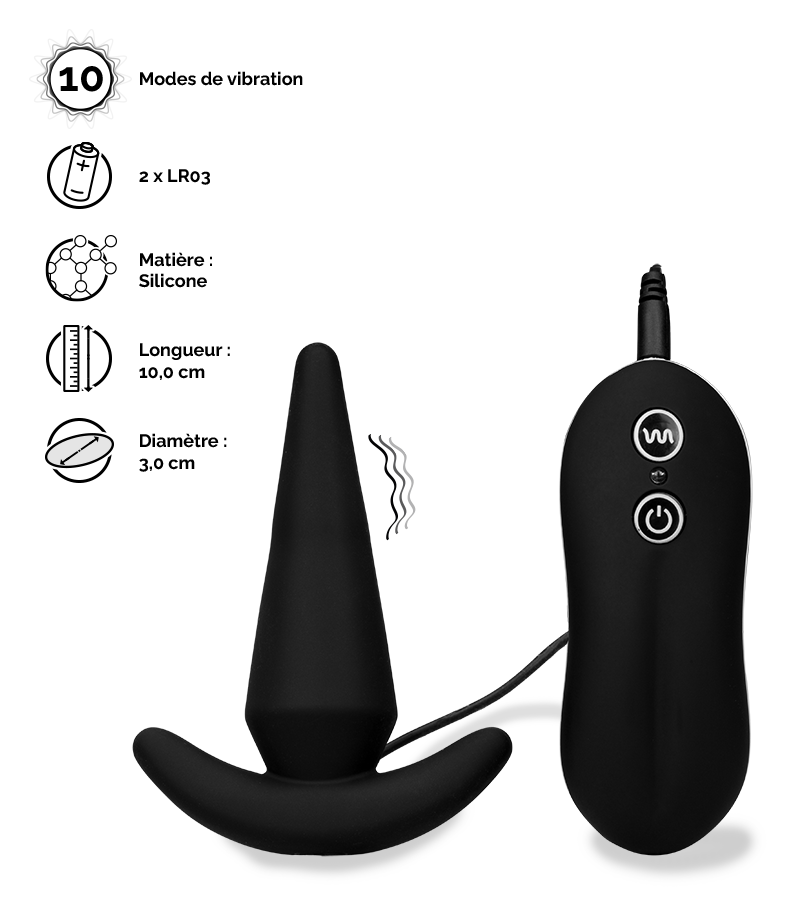 LOVE AND VIBES Plug Anal Ancre Vibrant 2 LOVE AND VIBES Plug Anal Ancre Vibrant – Image 2