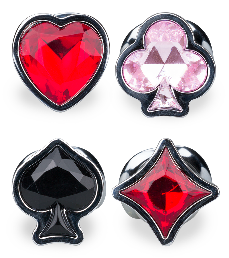 LOVE AND VIBES Plug Anal Avec 4 Bijoux Interchangeables Symbols 7 LOVE AND VIBES Plug Anal Avec 4 Bijoux Interchangeables Symbols – Image 7