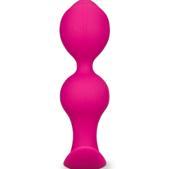 LOVE AND VIBES Plug Anal Avec Deux Boules 7 LOVE AND VIBES Plug Anal Avec Deux Boules -Sextoys boutique plug anal avec deux boules 5
