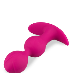 LOVE AND VIBES Plug Anal Avec Deux Boules 9 LOVE AND VIBES Plug Anal Avec Deux Boules -Sextoys boutique plug anal avec deux boules 7