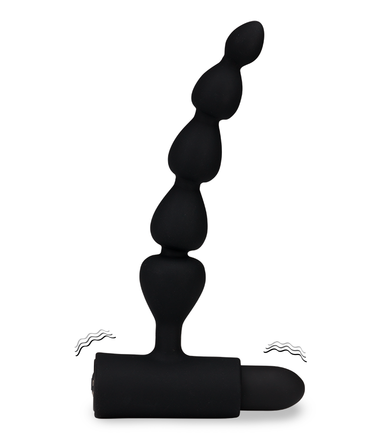 LOVE AND VIBES Plug Anal Chapelet Vibrant 5 Boules Bead 1 LOVE AND VIBES Plug Anal Chapelet Vibrant 5 Boules Bead