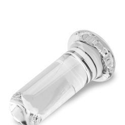 LOVE AND VIBES Plug Anal En Verre 9,5 Cm -Sextoys boutique plug anal en verre 9 5 cm 6