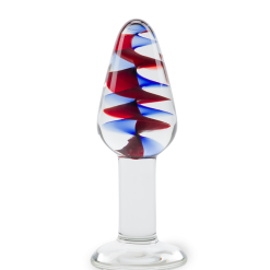 LOVE AND VIBES Plug Anal En Verre Carousel