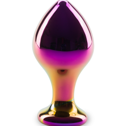 LOVE AND VIBES Plug Anal En Verre Chrome