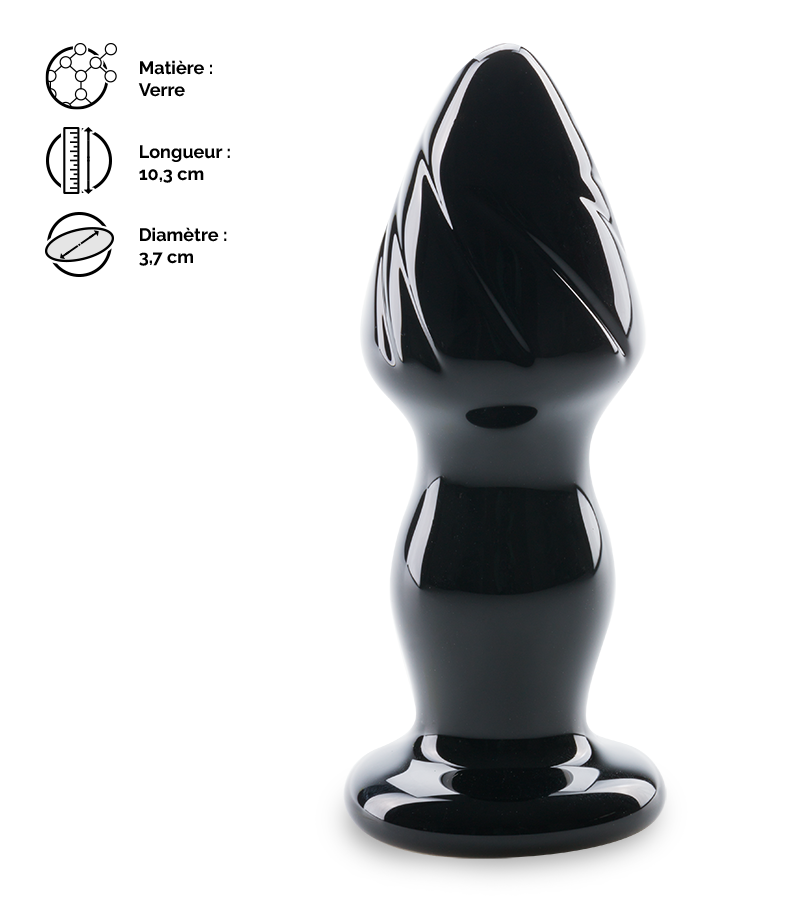 LOVE AND VIBES Plug Anal En Verre Dahlia 2 LOVE AND VIBES Plug Anal En Verre Dahlia – Image 2