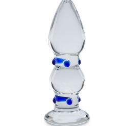 LOVE AND VIBES Plug Anal En Verre Gem -Sextoys boutique plug anal en verre gem 5