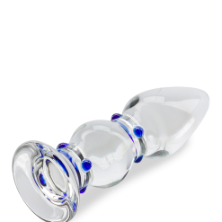 LOVE AND VIBES Plug Anal En Verre Gem -Sextoys boutique plug anal en verre gem 6