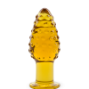 LOVE AND VIBES Plug Anal En Verre Pineapple
