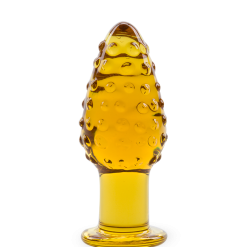 LOVE AND VIBES Plug Anal En Verre Pineapple