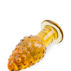 LOVE AND VIBES Plug Anal En Verre Pineapple -Sextoys boutique plug anal en verre pineapple 5