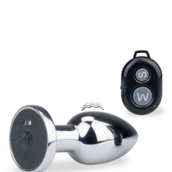 LOVE AND VIBES Plug Anal Métal Rosebud Vibrant Télécommandé Orion