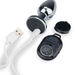 LOVE AND VIBES Plug Anal Métal Rosebud Vibrant Télécommandé Orion -Sextoys boutique plug anal metal rosebud vibrant telecommande orion 8