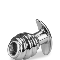 LOVE AND VIBES Plug Anal Tunnel En Acier Hollow -Sextoys boutique plug anal tunnel en acier hollow 5
