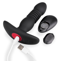 LOVE AND VIBES Plug Anal Va-et-vient Et Vibrations Mercury -Sextoys boutique plug anal va et vient et vibrations mercury 9