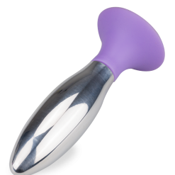 LOVE AND VIBES Plug Anal Ventouse Acier 10,0cm -Sextoys boutique plug anal ventouse acier 10 0cm 8