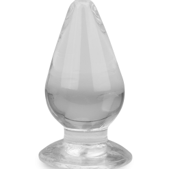 LOVE AND VIBES Plug Anal Ventouse Transparent Softy