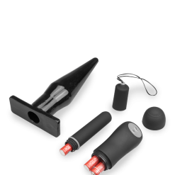 LOVE AND VIBES Plug Anal Vibrant Cône Télécommandé -Sextoys boutique plug anal vibrant cone telecommande 8