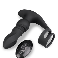 LOVE AND VIBES Plug Anal Vibrant Et Va-et-vient Avec Double Cockring Toronto 14 LOVE AND VIBES Plug Anal Vibrant Et Va-et-vient Avec Double Cockring Toronto -Sextoys boutique plug anal vibrant et va et vient avec double cockring toronto 9