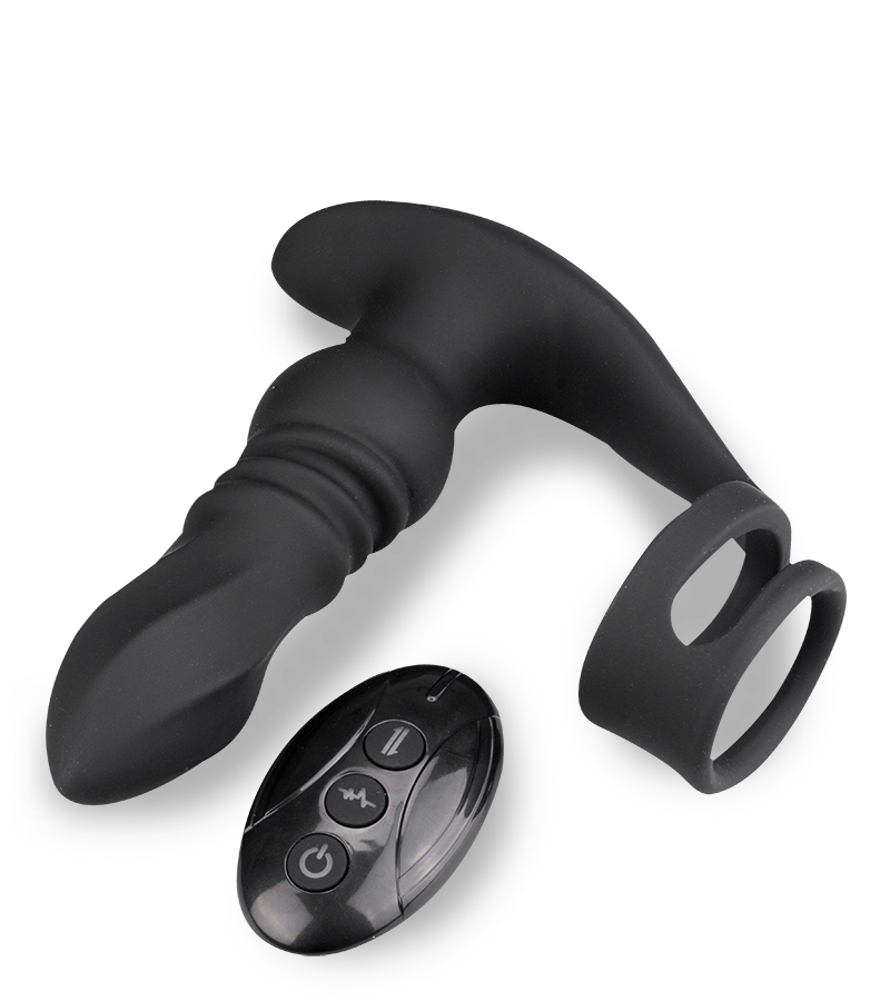 LOVE AND VIBES Plug Anal Vibrant Et Va-et-vient Avec Double Cockring Toronto 7 LOVE AND VIBES Plug Anal Vibrant Et Va-et-vient Avec Double Cockring Toronto – Image 7