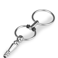 LOVE AND VIBES Plug D'urètre Percé Avec Anneaux Soyuz -Sextoys boutique plug d uretre perce avec anneaux soyuz 5