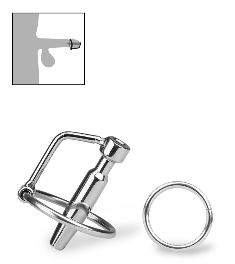 LOVE AND VIBES Plug D’urètre Percé Juno 1 LOVE AND VIBES Plug D’urètre Percé Juno