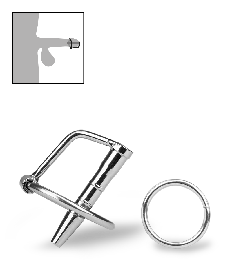 LOVE AND VIBES Plug D'urètre Percé Philae 1 LOVE AND VIBES Plug D'urètre Percé Philae