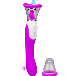 LOVE AND VIBES Pompe à Vulve Avec Langue Et Vibromasseur Torch
