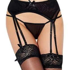 LOVE AND VIBES Porte-jarretelles String Sexy Deux Pièces