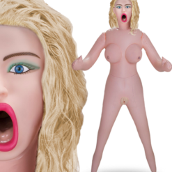 LOVE AND VIBES Poupée Blonde Gorge Profonde