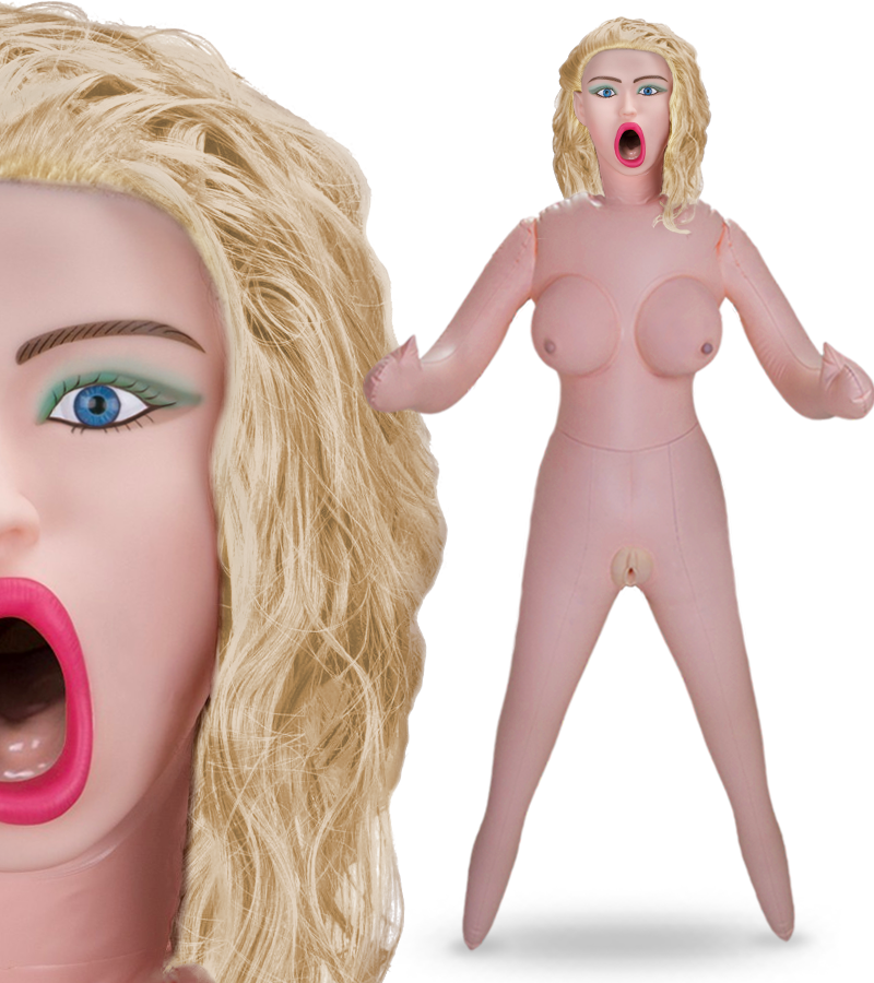 LOVE AND VIBES Poupée Blonde Gorge Profonde 1 LOVE AND VIBES Poupée Blonde Gorge Profonde