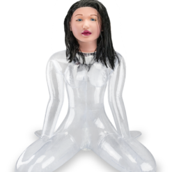 LOVE AND VIBES Poupée Gonflable Andromaque Transparente Vagin Suceuse Alice